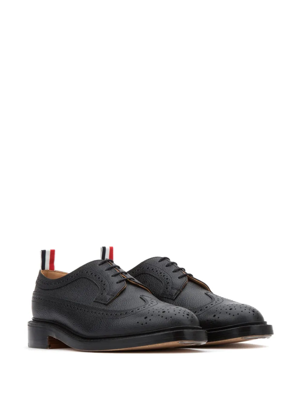Thom Browne pebbled leather longwing brogues