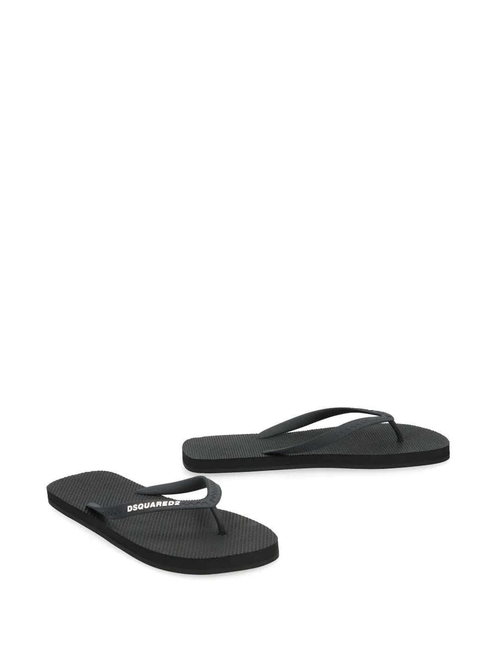 DSQUARED2 logo flip flops