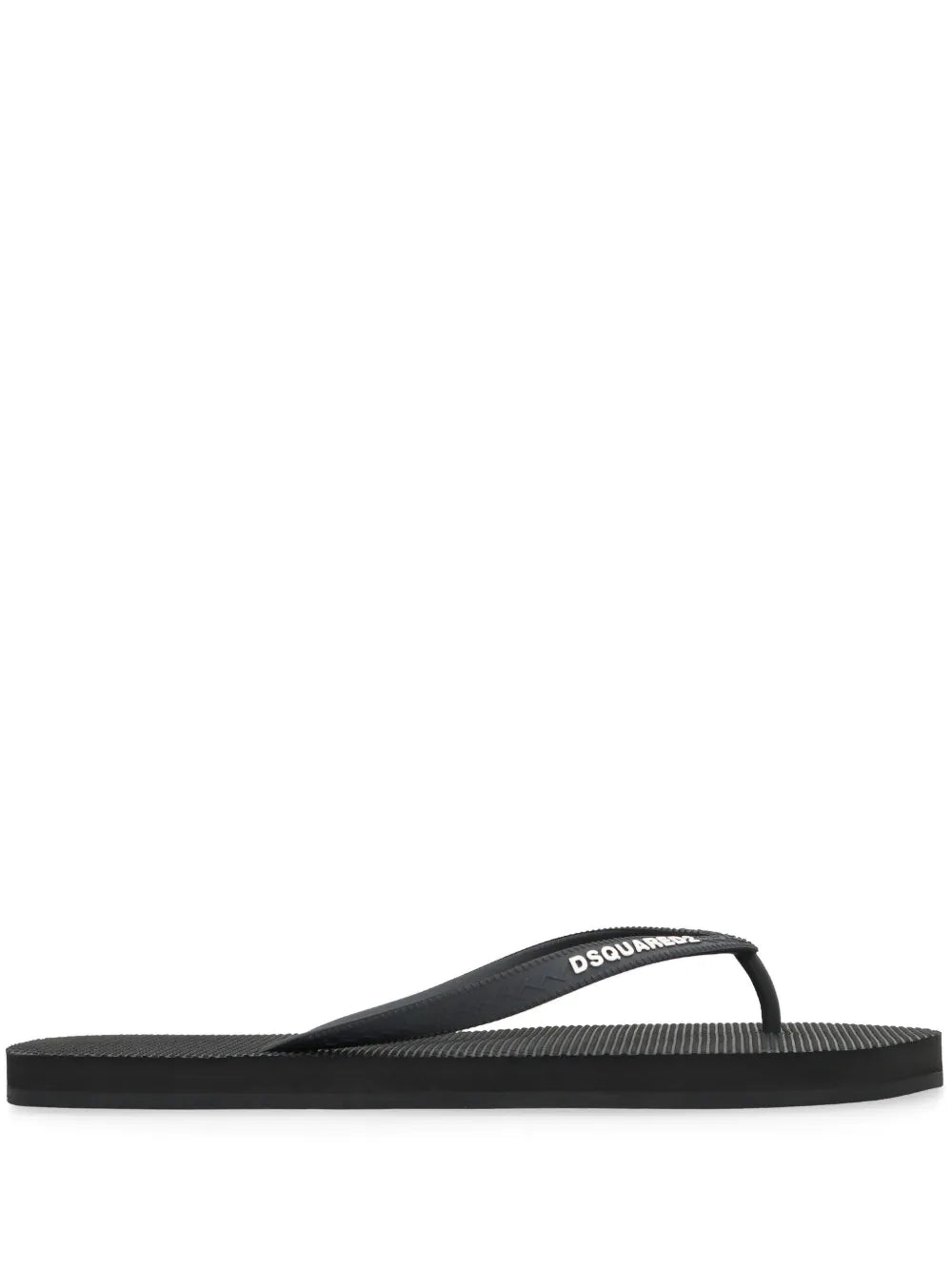 DSQUARED2 logo flip flops