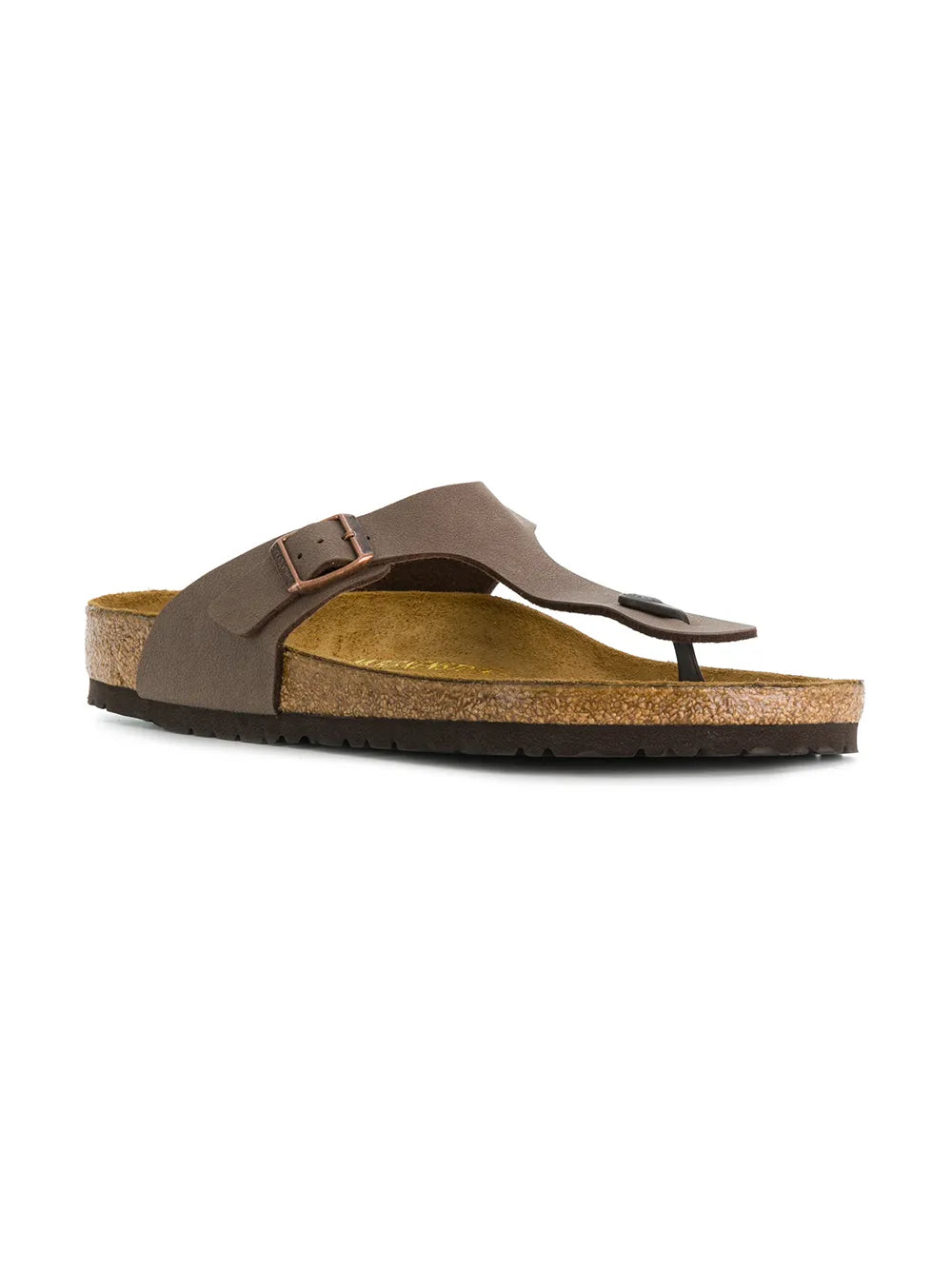 Birkenstock buckle detail flip flop sandals