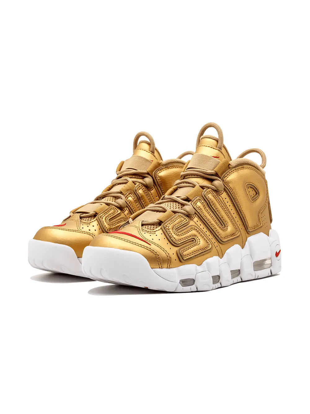 Supreme x Air More Uptempo "Suptempo Gold" sneakers