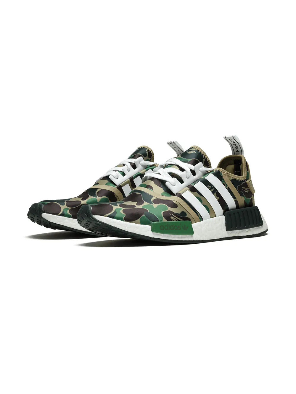 adidas x BAPE NMD_R1 "Green Camo" sneakers