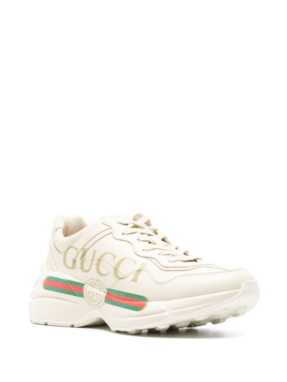 Gucci Rhyton leather sneakers