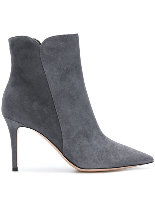 Gianvito Rossi Levy 85mm suede ankle boots