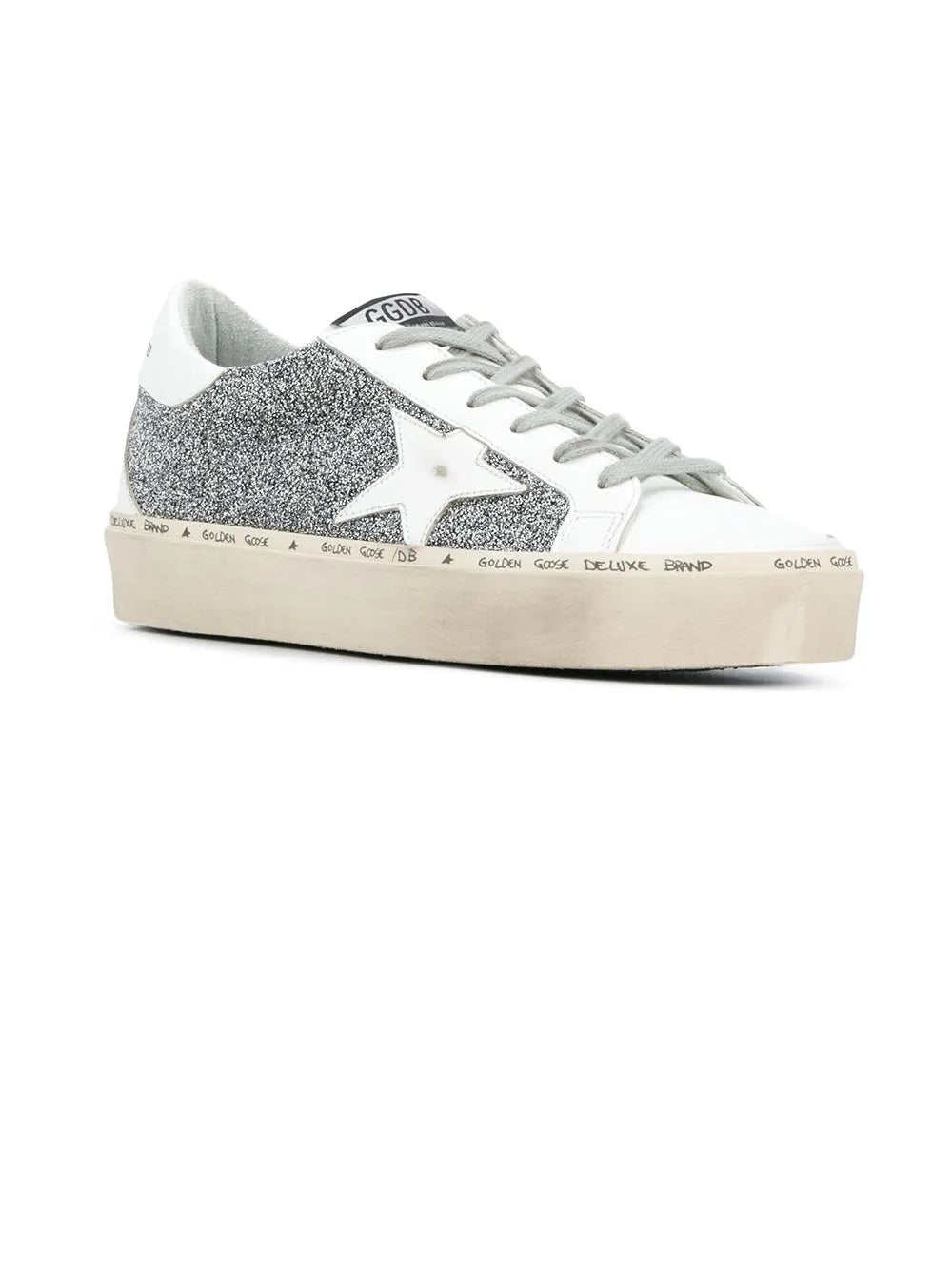 Golden Goose Hi Star glitter-embellished sneakers