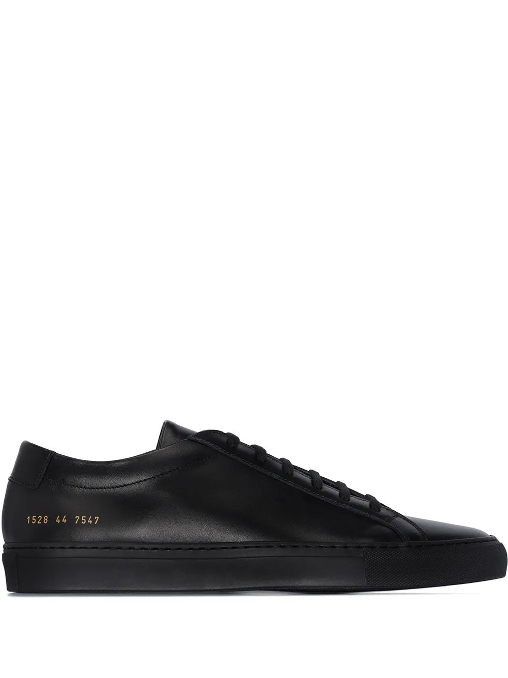 Common Projects black Achilles leather low-top sneakers