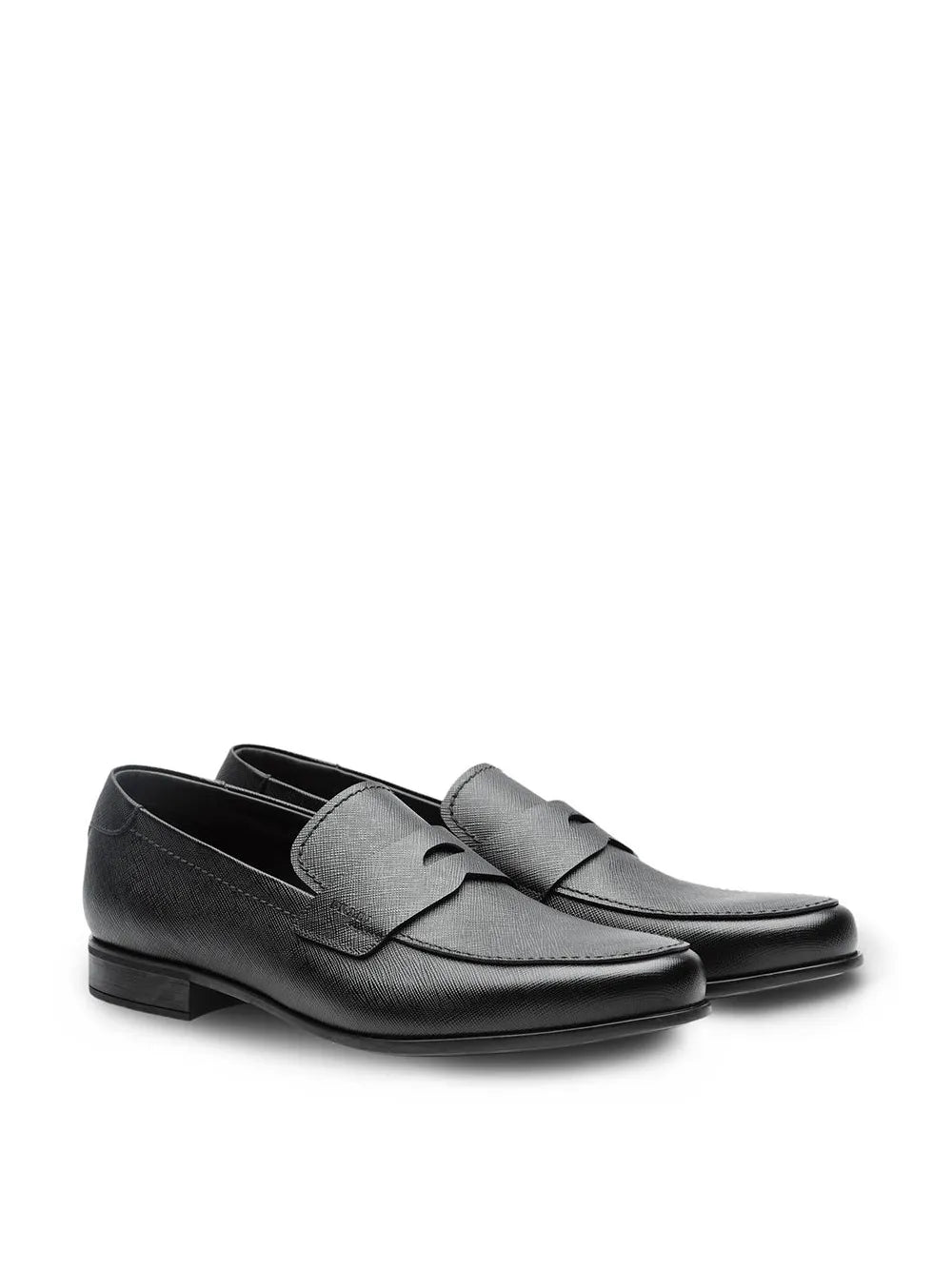 Prada Saffiano classic loafers