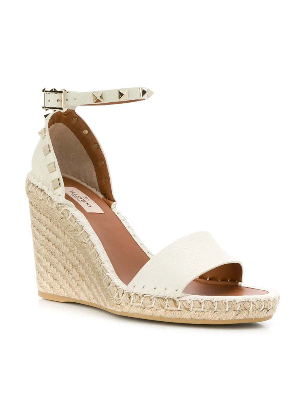 Valentino Garavani Double Rockstud 95mm wedge sandals