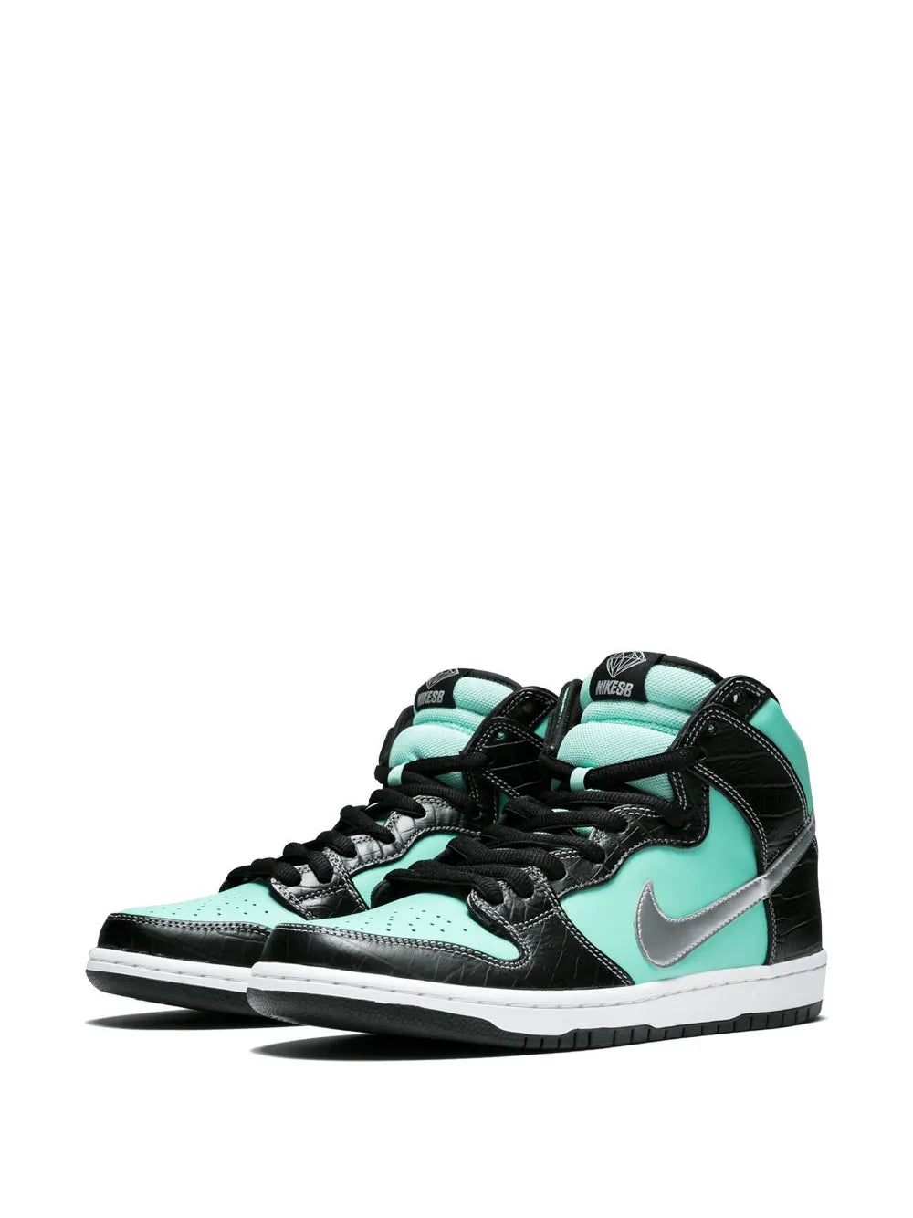 Nike x Diamond Supply Co. SB Dunk High PRM "Tiffany" sneakers