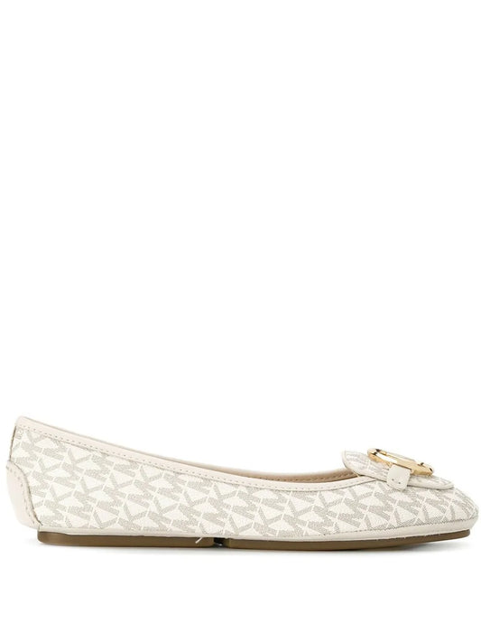 Michael Michael Kors monogram ballerina pumps