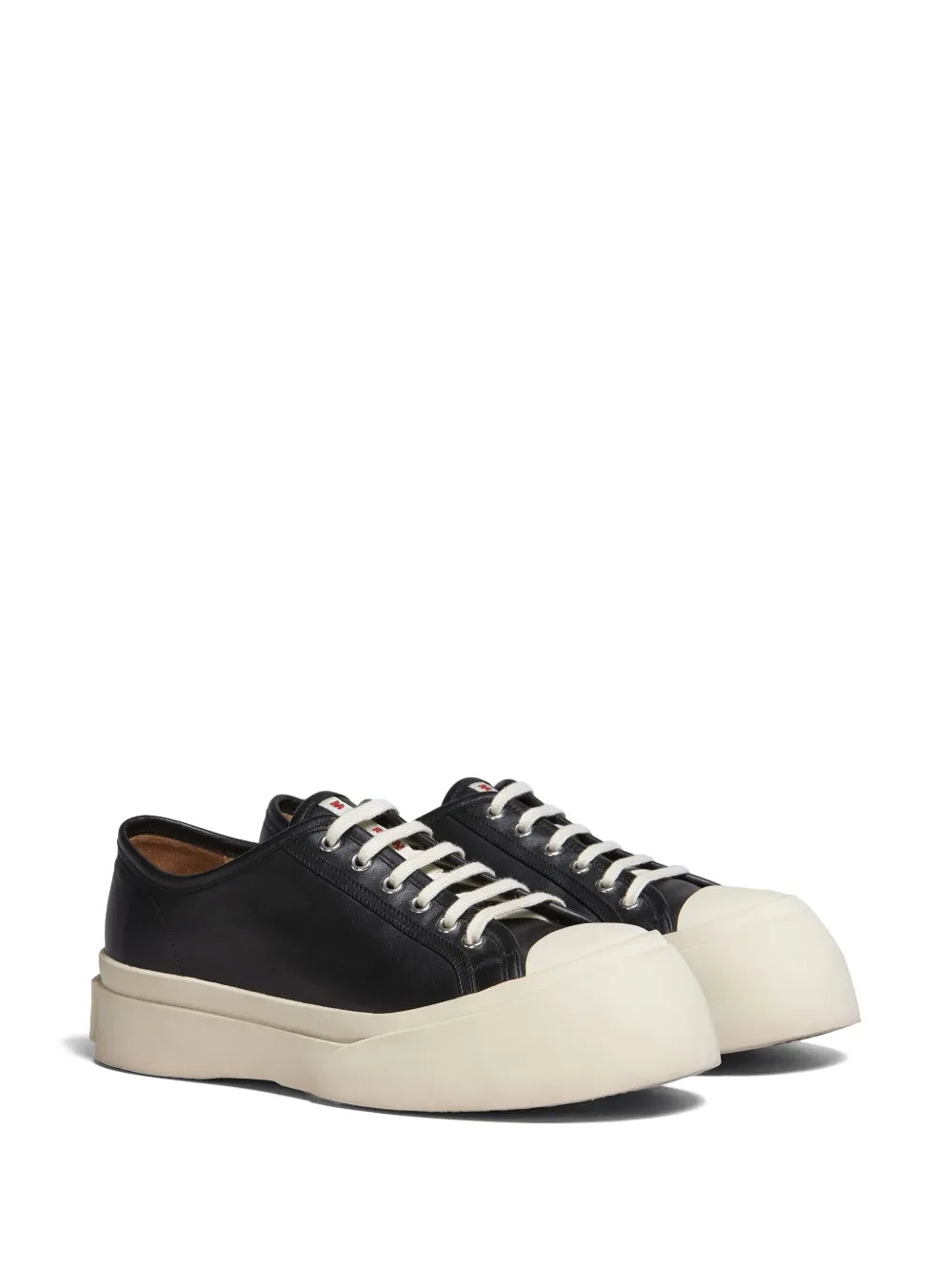 Marni Pablo leather flatform sneakers
