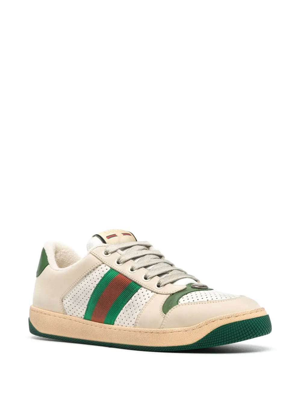 Gucci Screener panelled leather sneakers