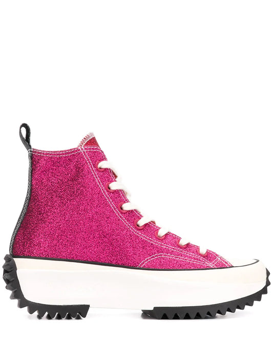 JW Anderson x JW Anderdon Run Star Hike Hi "Glitter Pack" sneakers