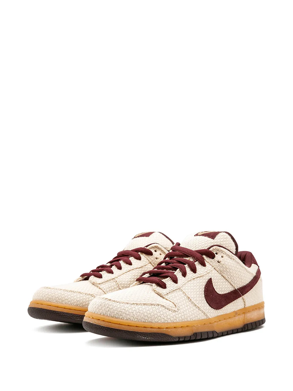 Nike Dunk Low Pro SB "Jersey Gold/Red Mahogany" sneakers