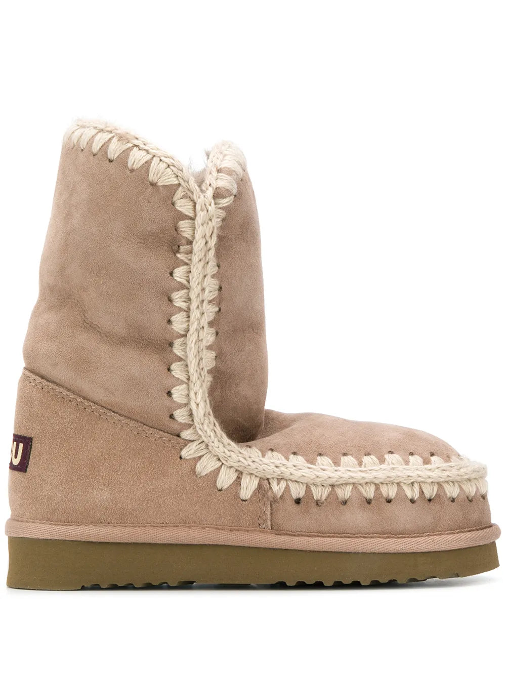 Mou shearling-lined suede eskimo boots
