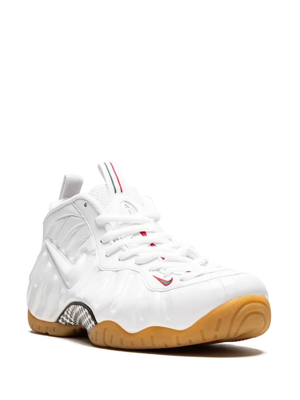 Nike Air Foamposite Pro "White/Gym Red/Gorge Gree" sneakers