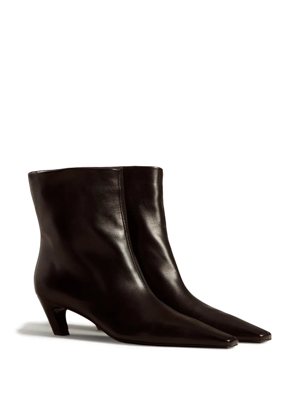 KHAITE The Arizona 50mm leather ankle boots