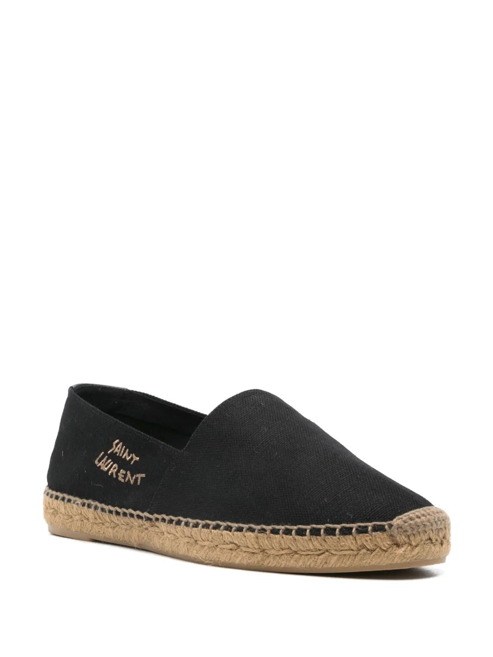 Saint Laurent logo-embroidered espadrilles
