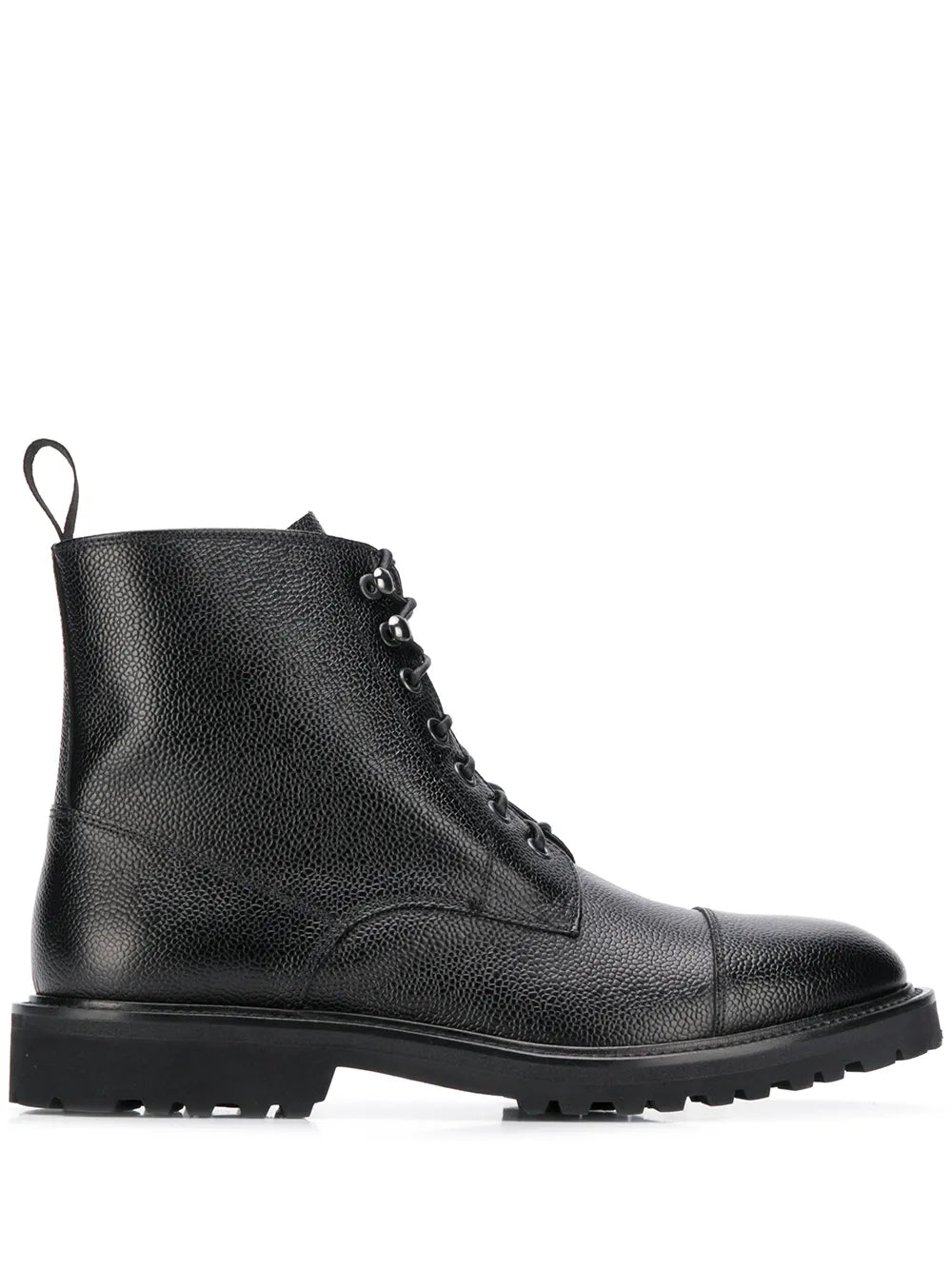 Scarosso Jackie grain ankle boots