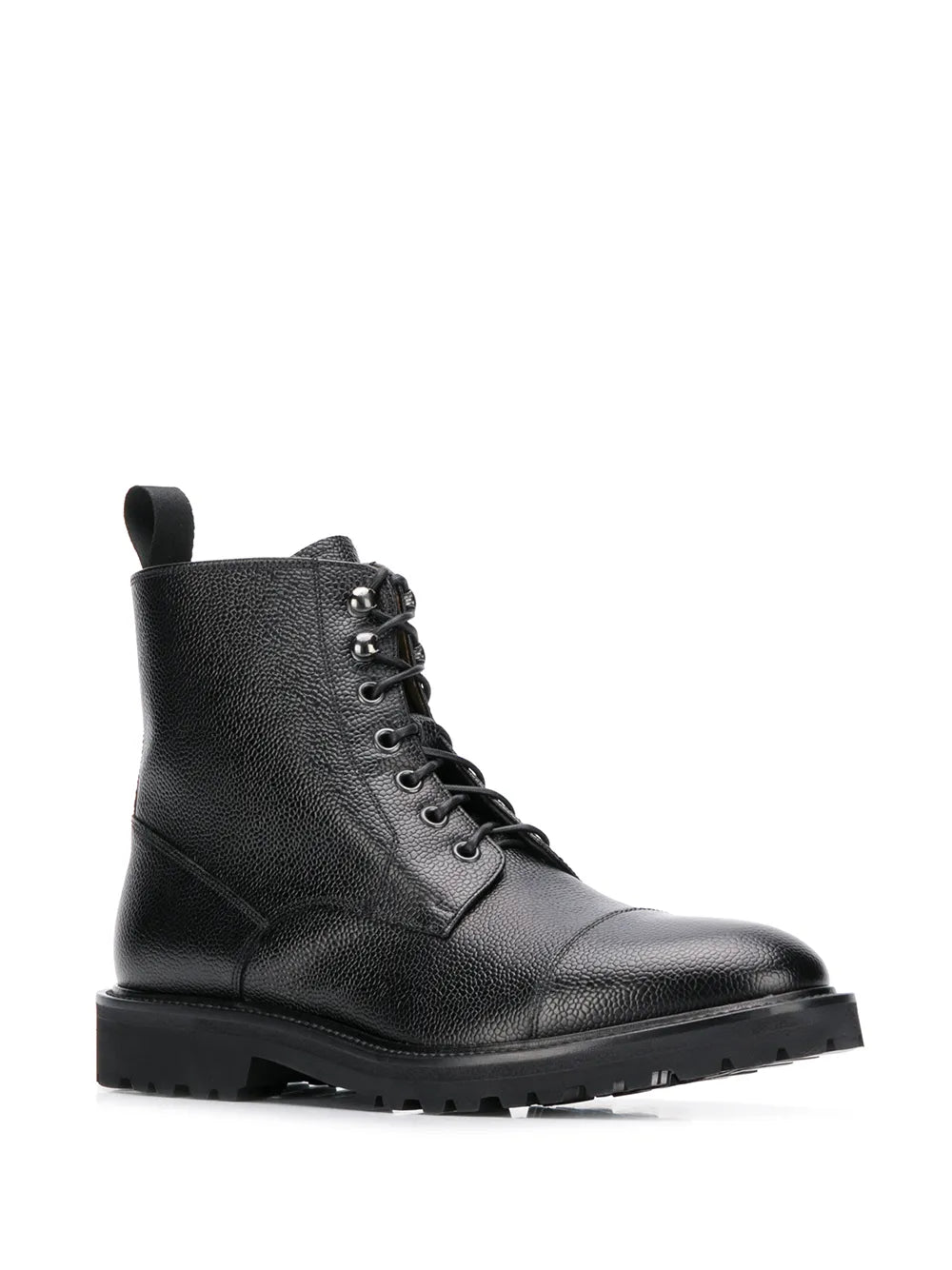 Scarosso Jackie grain ankle boots