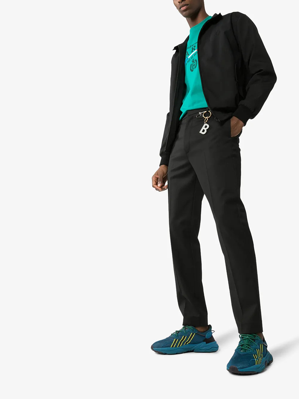 adidas x Pusha T Ozweego "Mineral" sneakers