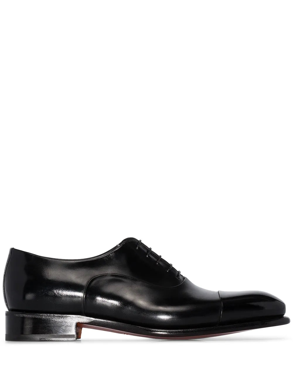 Santoni leather Oxford shoes