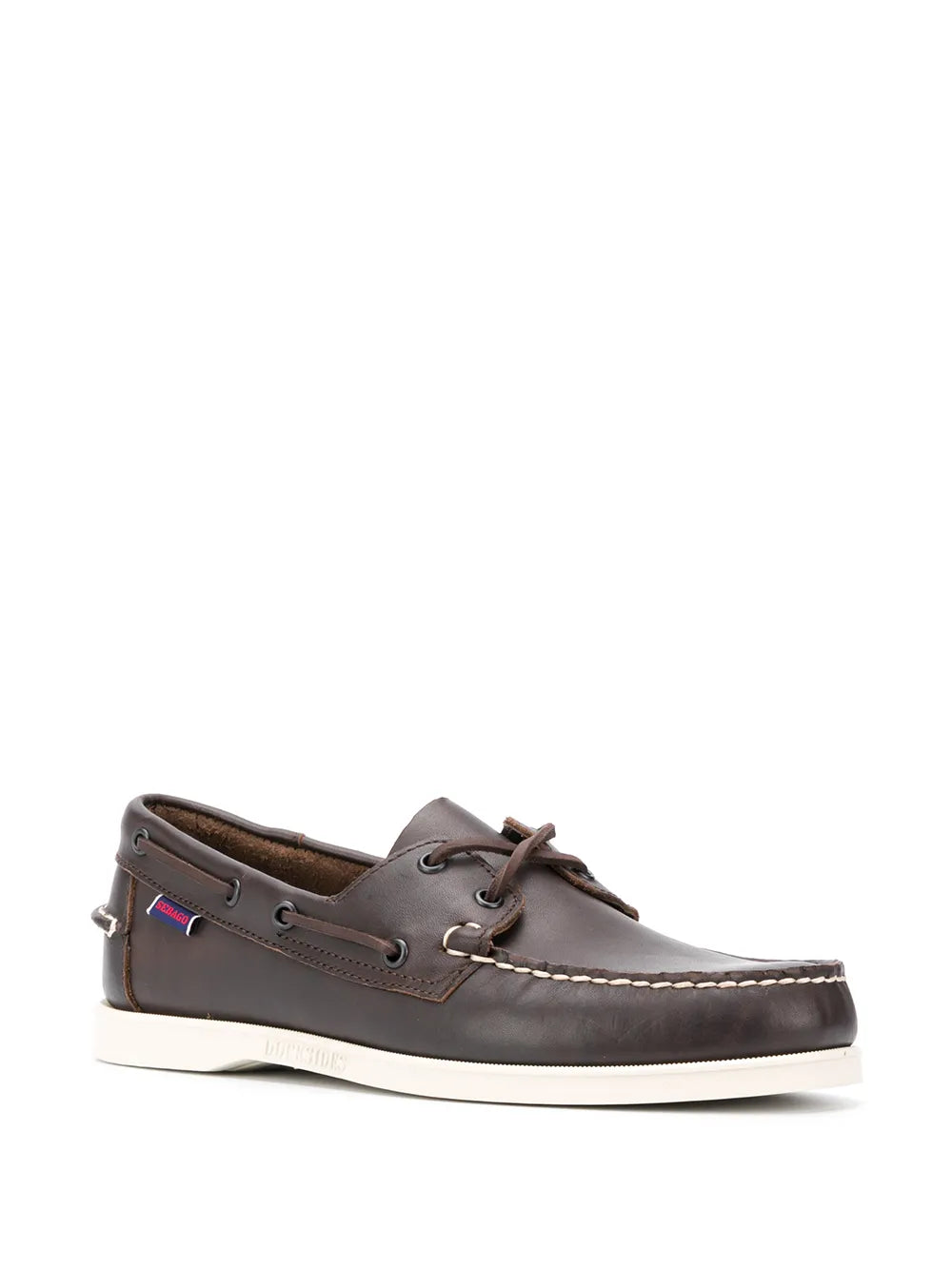 Sebago lace-detail boat shoes