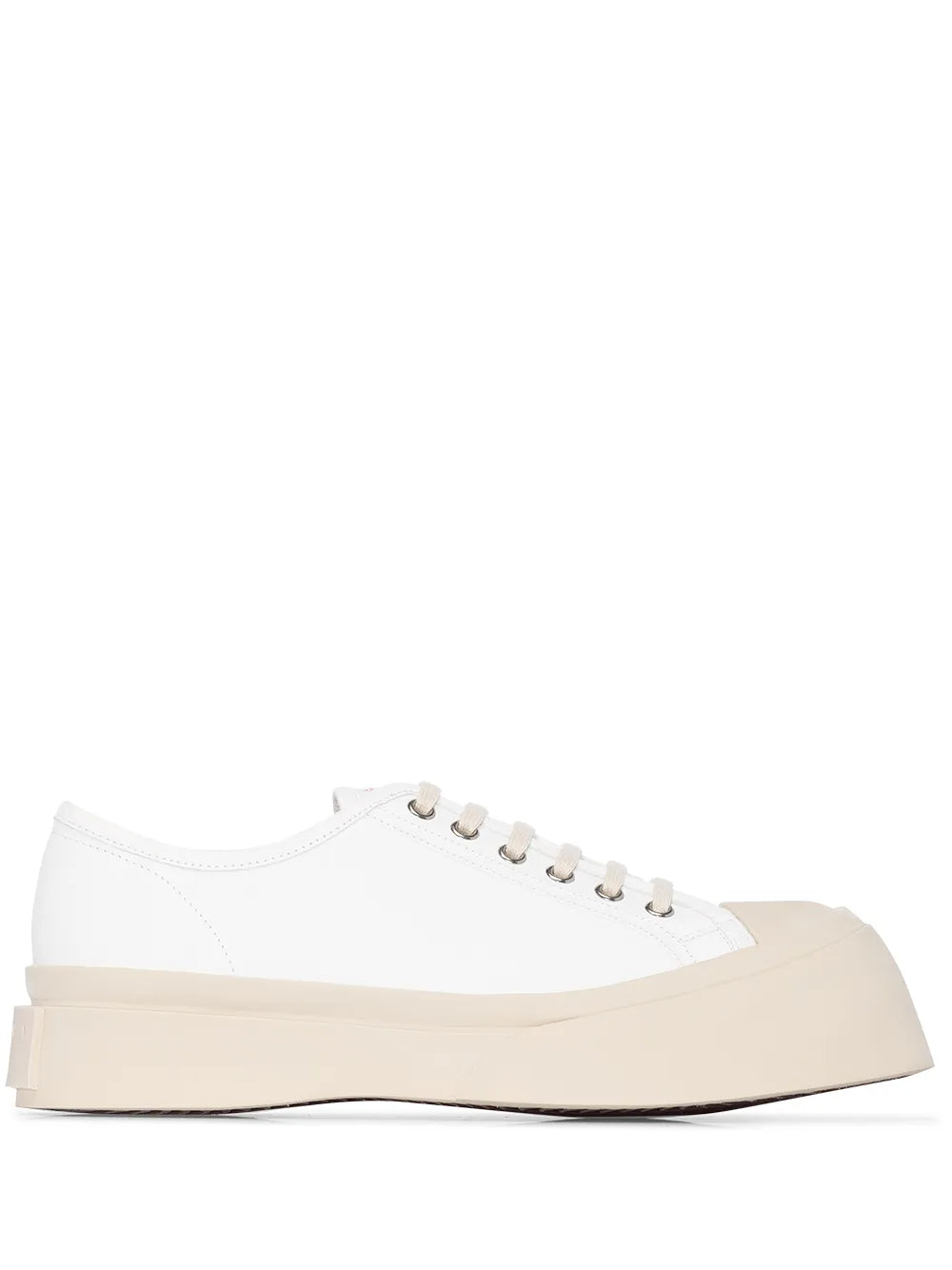 Marni Pablo leather lace-up sneakers