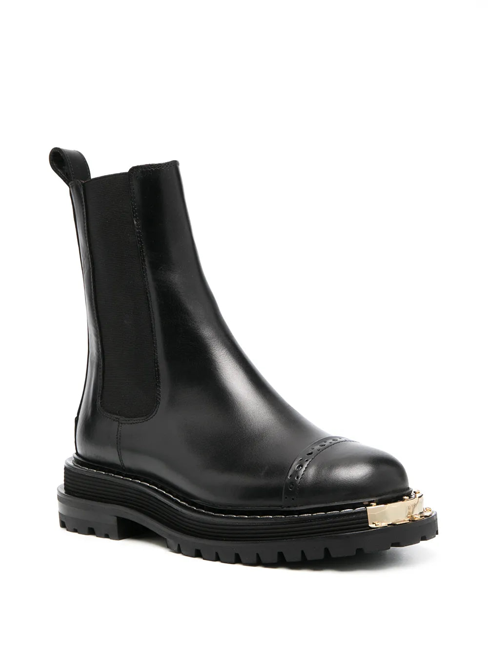 SANDRO mid-calf leather boots