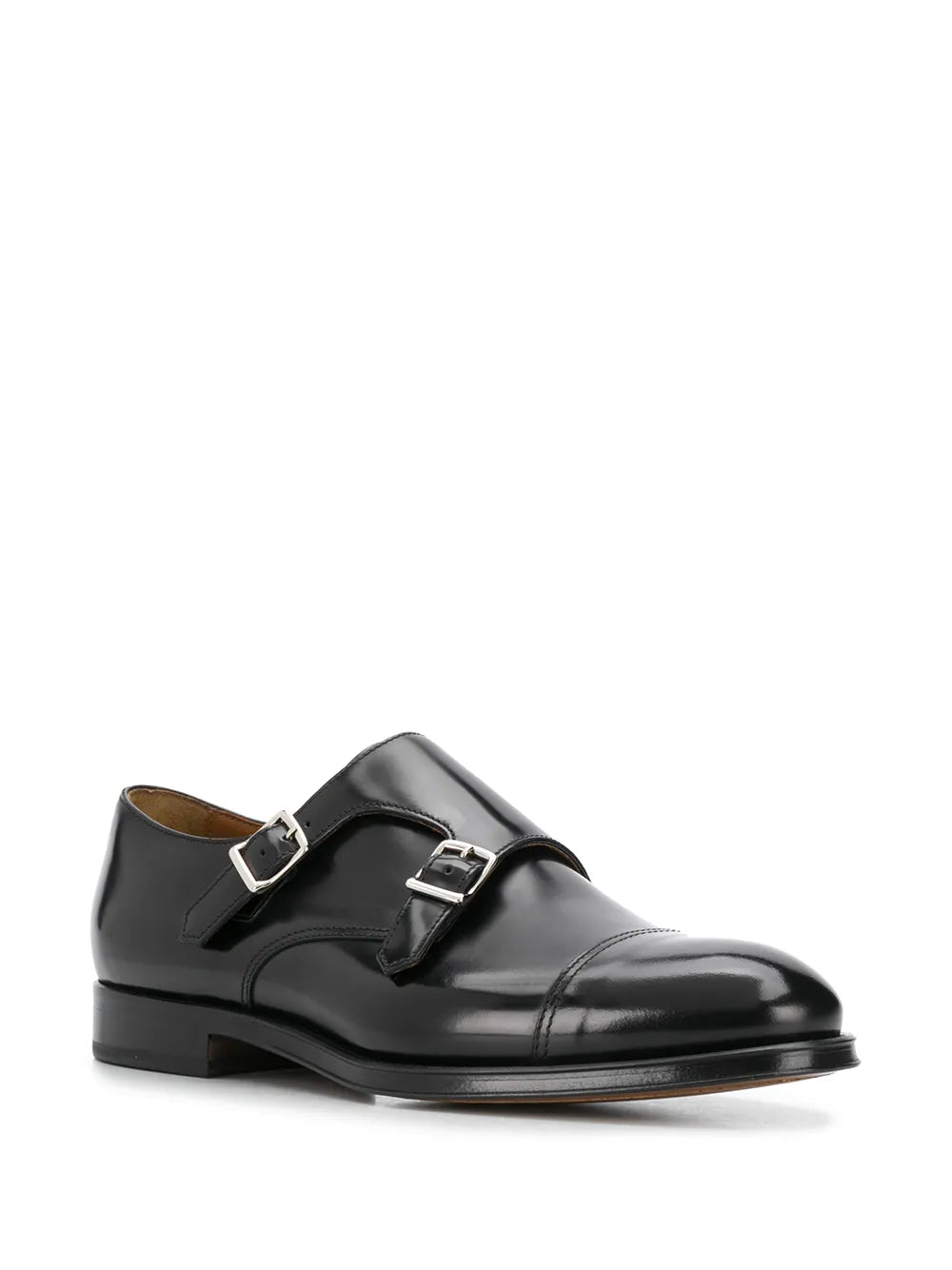 Doucal's leather monk shoes