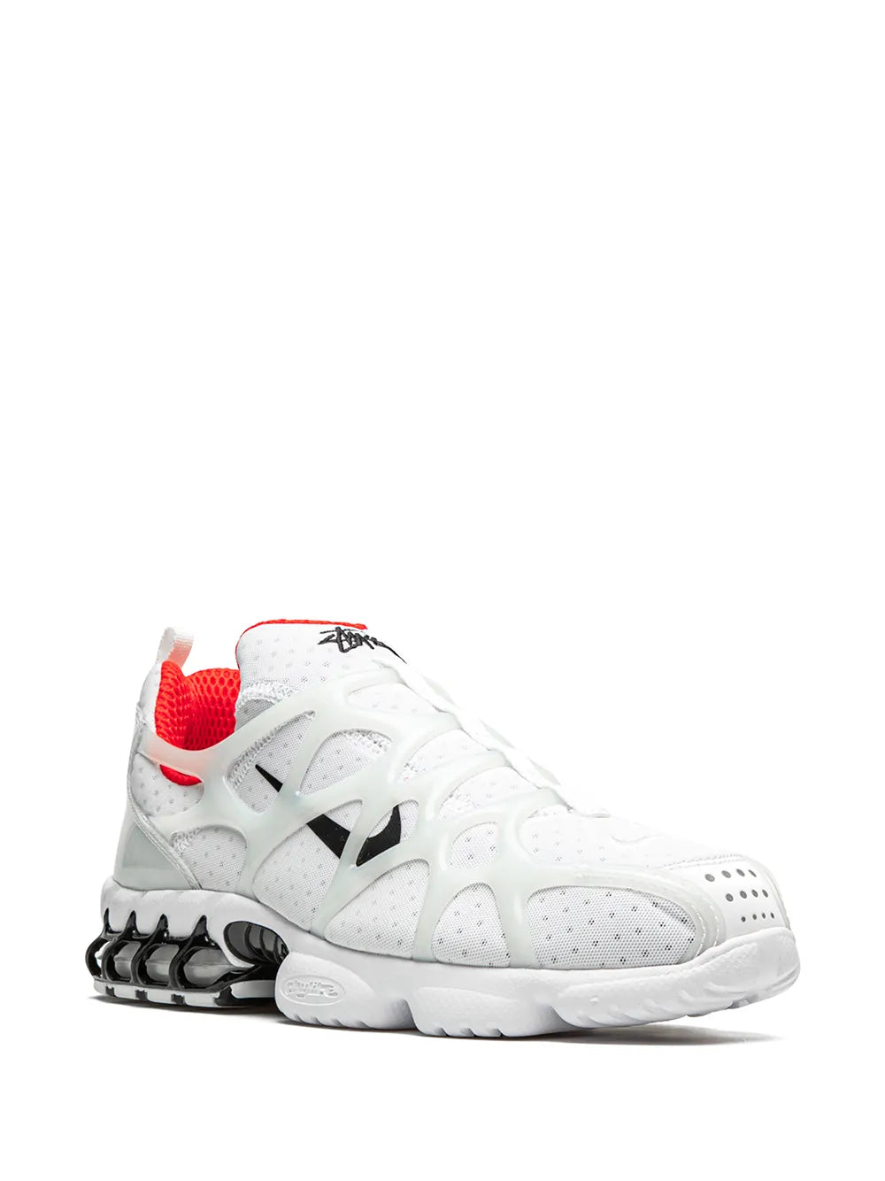 Nike x Stussy Air Zoom Spiridon Kukini "Habanero Red" sneakers