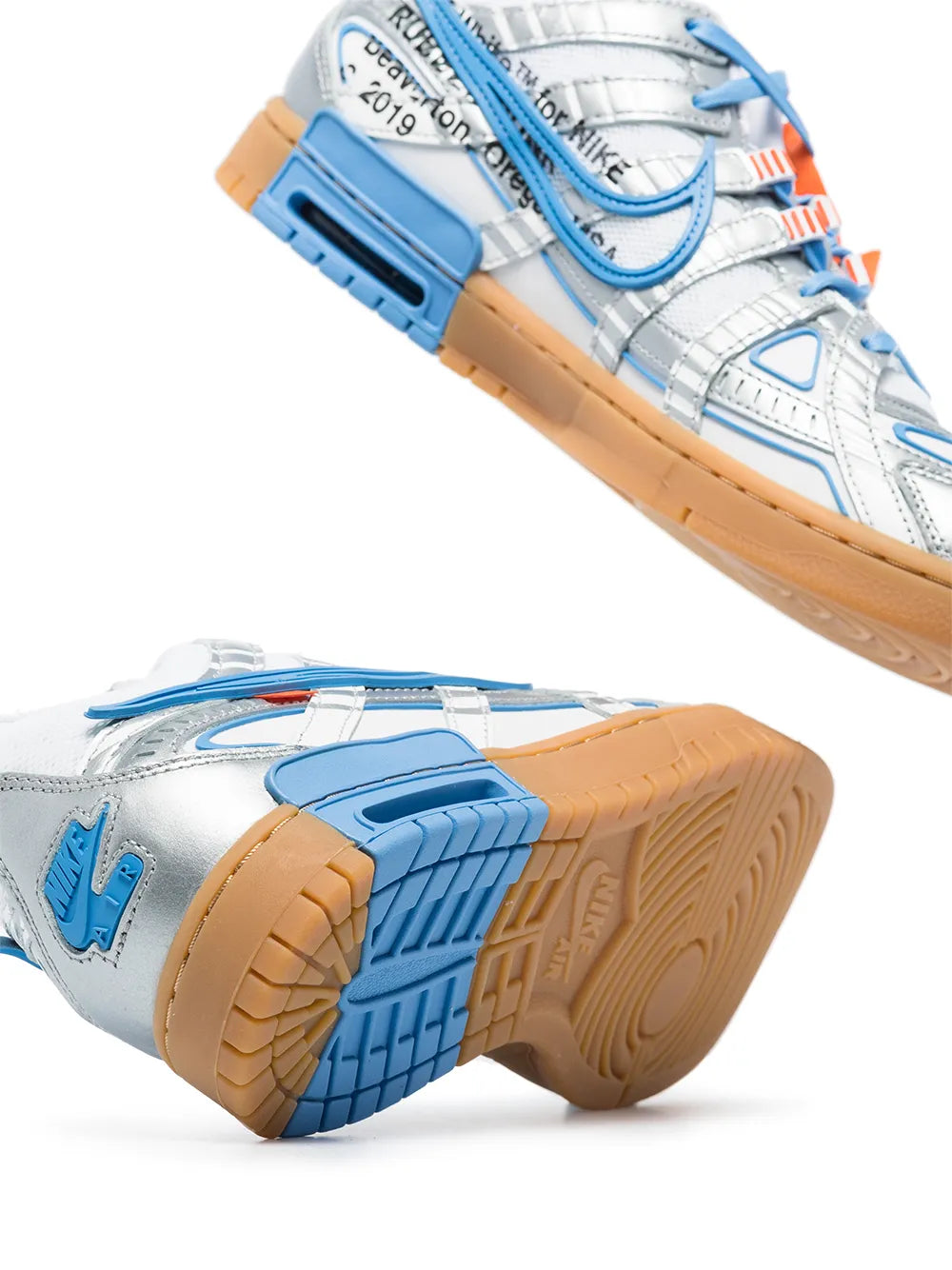 Nike X Off-White Air Rubber Dunk "University Blue" sneakers