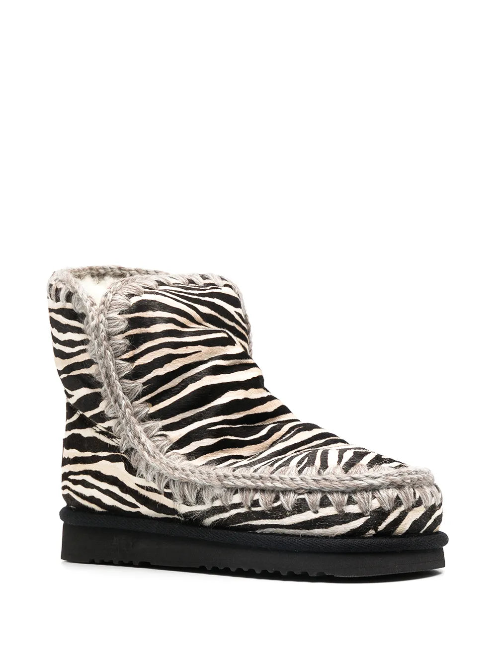 Mou zebra print Eskimo boots
