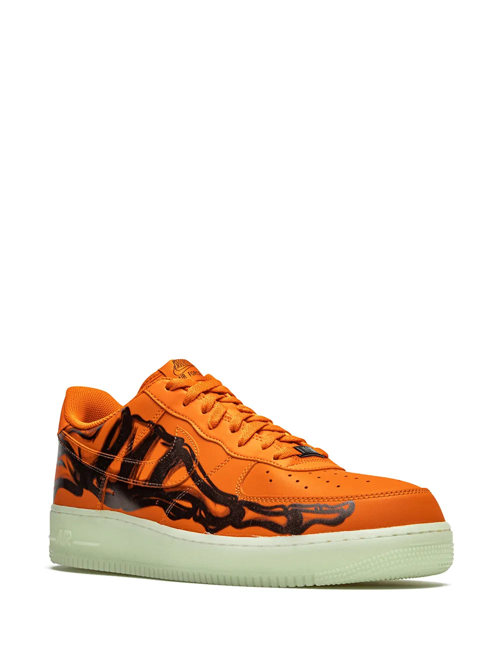 Nike Air Force 1 Low "Orange Skeleton" sneakers