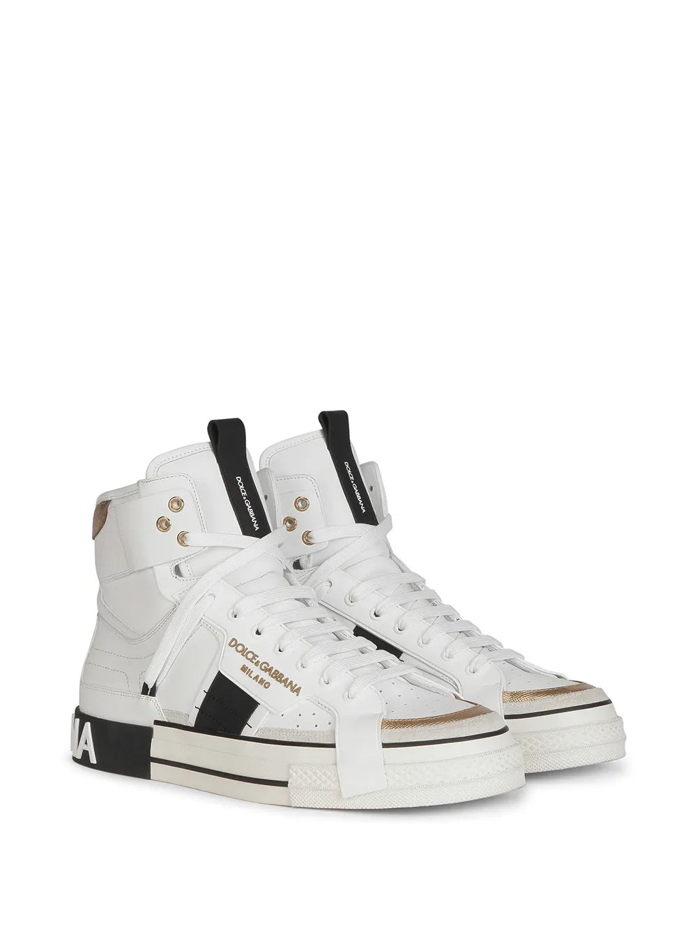 Dolce & Gabbana high-top lace-up sneakers
