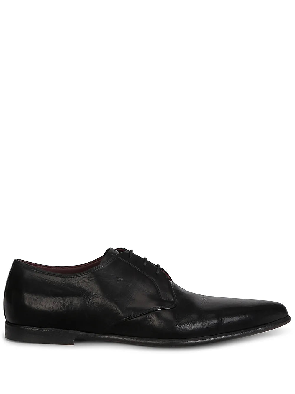 Dolce & Gabbana calf leather pointed Derby shoes