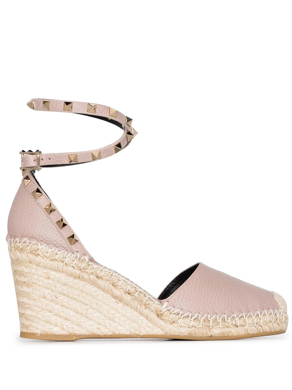 Valentino Garavani Rockstud 85mm wedge espadrilles