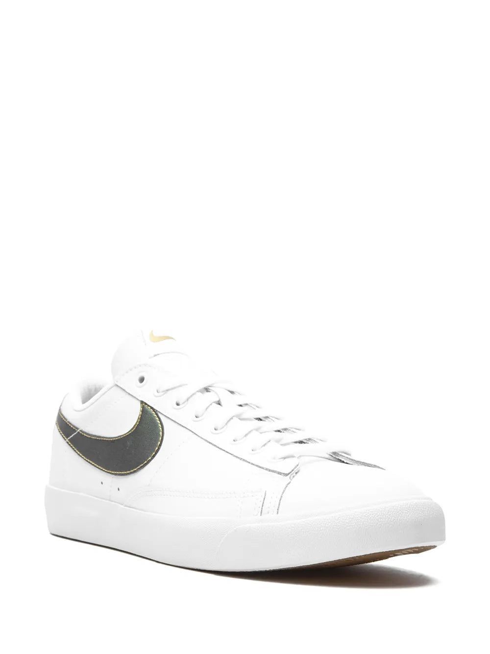 Nike Blazer Low Premium "White/Metallic Gold" sneakers