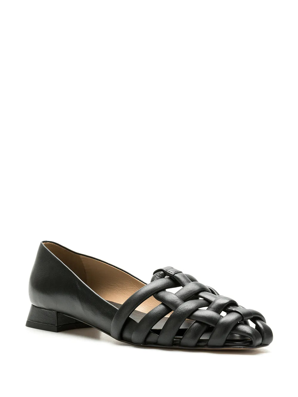 Studio Chofakian Meurice leather ballerina shoes