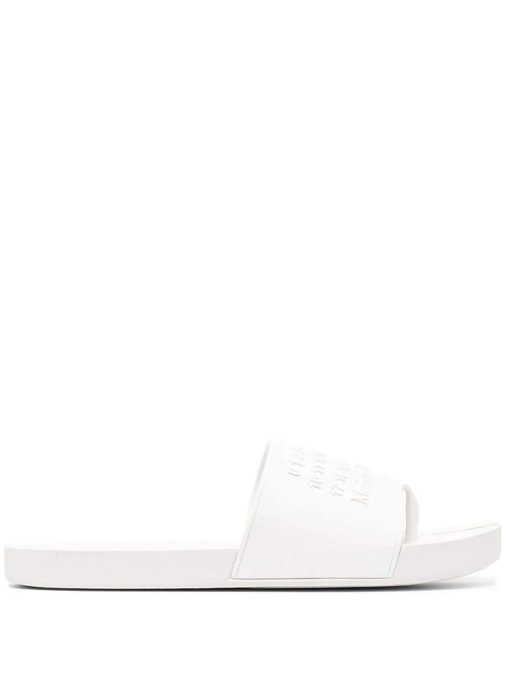 Maison Margiela Tabi logo-embossed slides