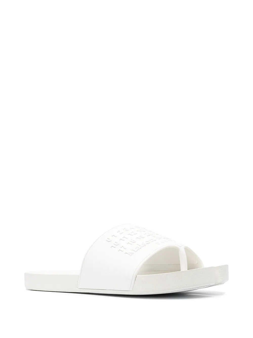 Maison Margiela Tabi logo-embossed slides