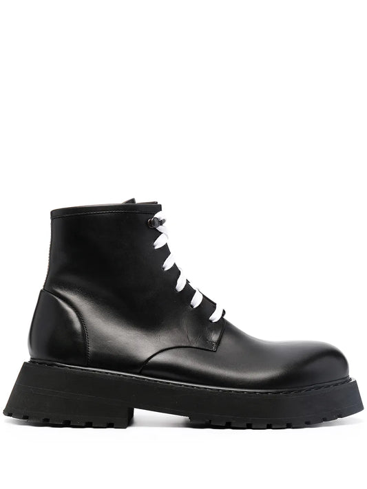 Marsèll lace-up leather ankle boots