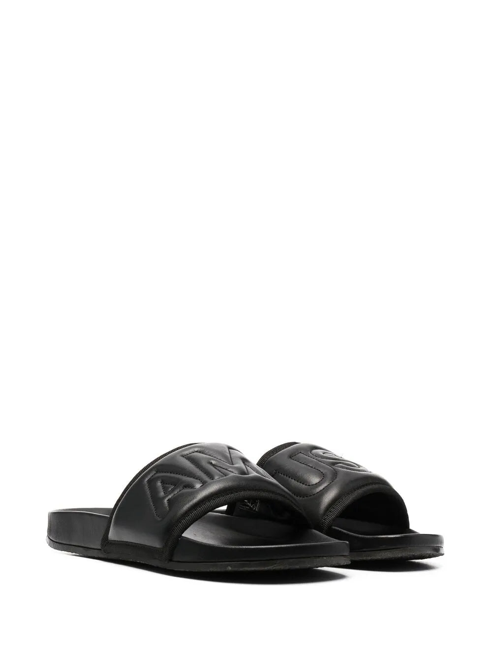 AMBUSH embossed-logo slides