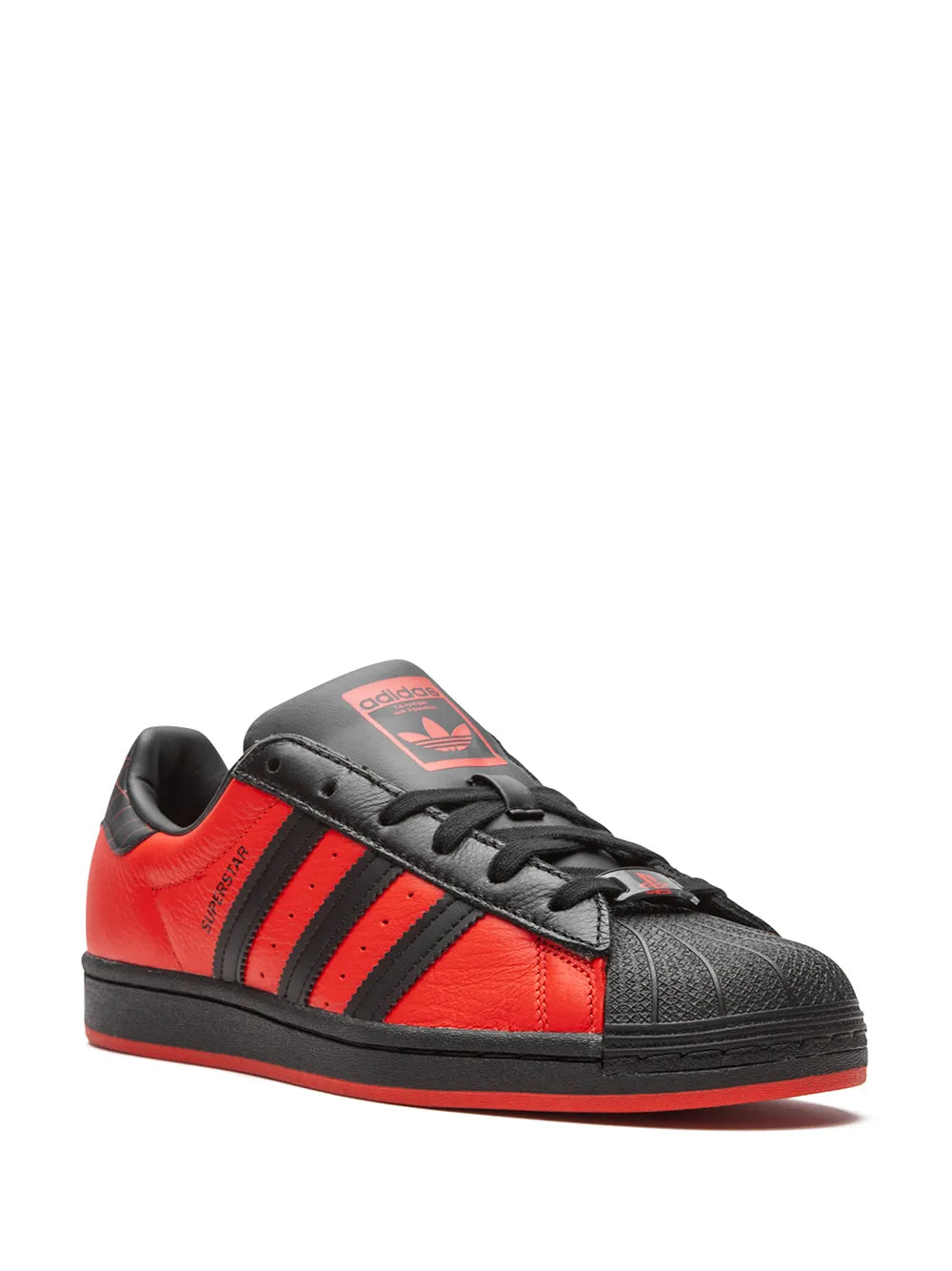 adidas x Miles Morales Superstar J "Spider-Man" sneakers