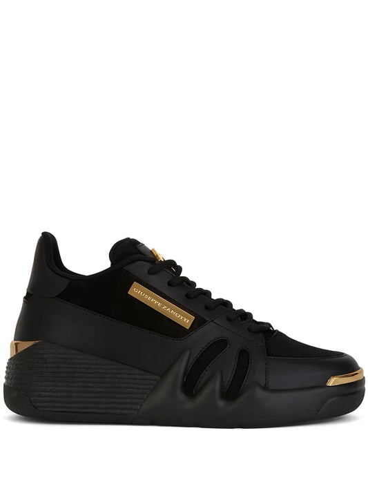 Giuseppe Zanotti tonal panelled perforated sneakers