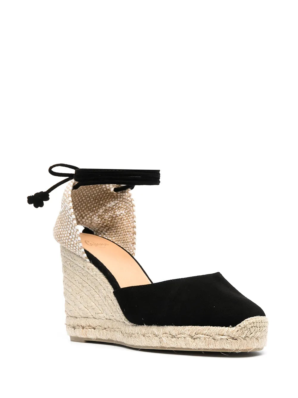 Castañer 95mm Carina suede espadrilles