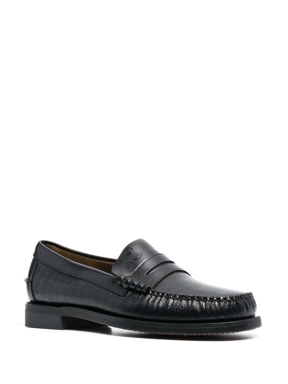 10 CORSO COMO Sebago circle-pattern loafers