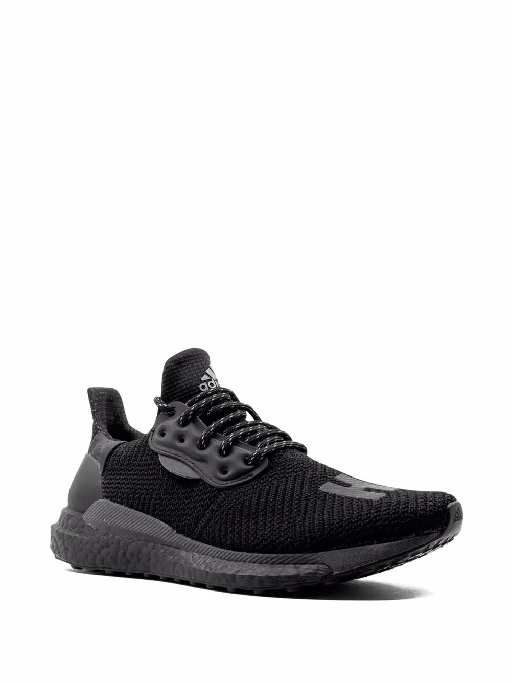 adidas x Pharrell Williams Solar Hu "Core Black" sneakers