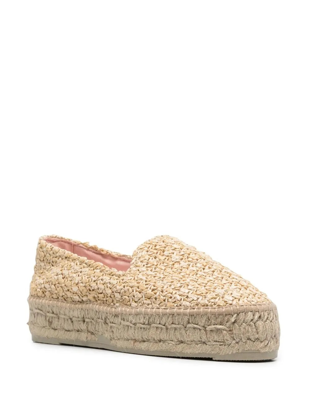 Manebi woven raffia espadrilles