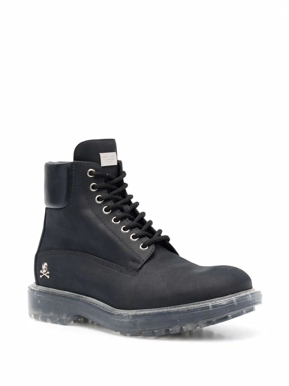 Philipp Plein Hunter lace-up leather boots